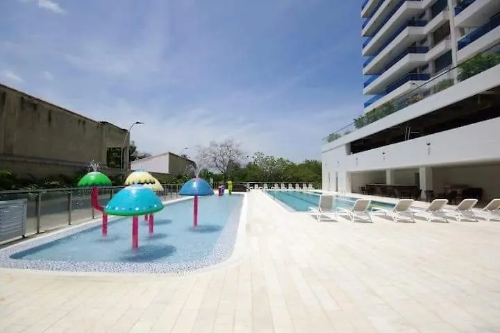 公寓 圣玛尔塔Samaria Del Mar Club De Playa公寓 哥伦比亚