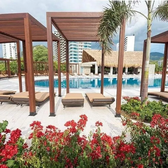 公寓 圣玛尔塔Samaria Del Mar Club De Playa公寓